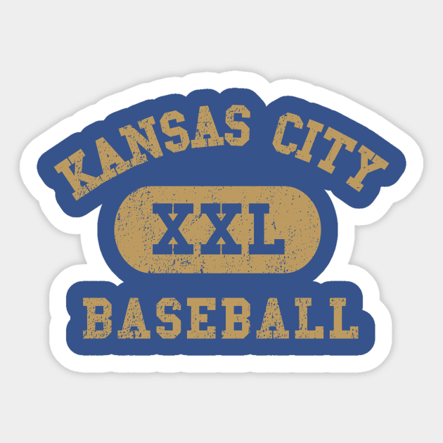 Kansas City Baseball III Sticker by sportlocalshirts